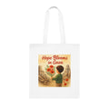 Hope Blooms Cotton Tote