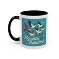 Fly With Palestine Accent Coffee Mug