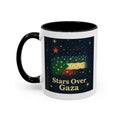 Stars Over Gaza Accent Coffee Mug